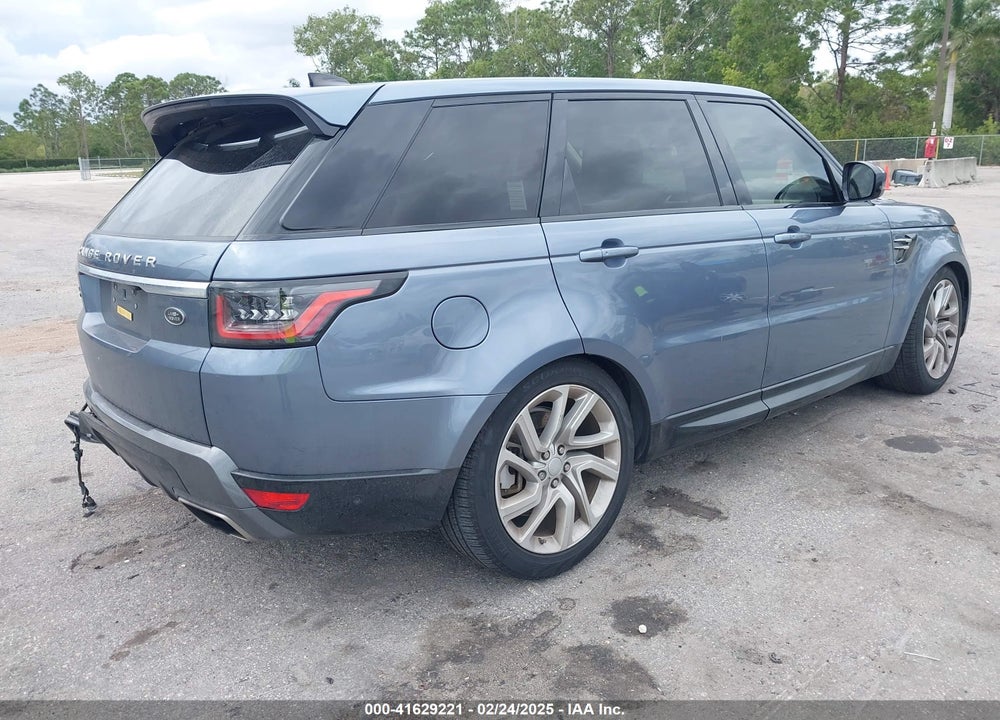 2020 LAND ROVER RANGE ROVER SPORT HSE MHEV VIN: SALWR2SU2LA892108