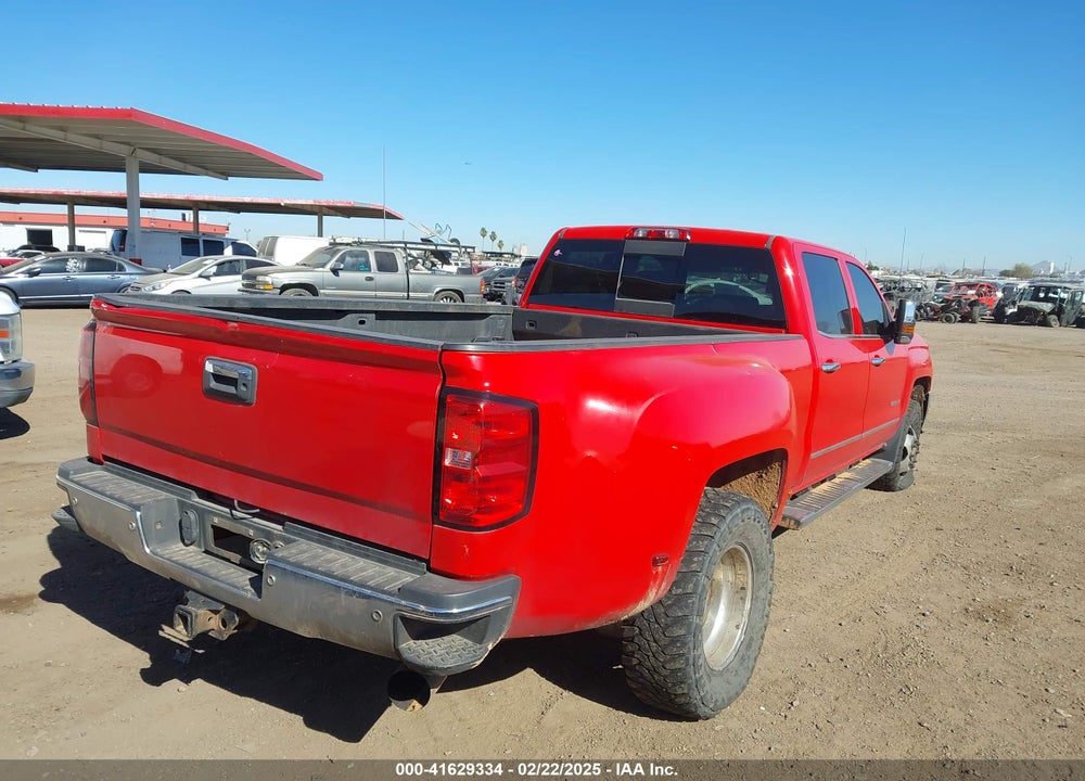 2016 CHEVROLET SILVERADO 3500HD LTZ VIN: 1GC4K0E86GF306041