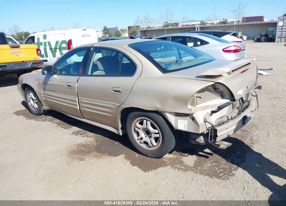2001 PONTIAC GRAND AM VIN: 1G2NF52T01C232451