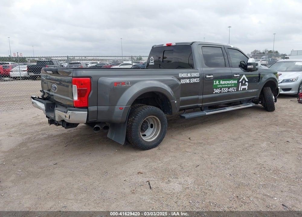 2019 FORD F-350 LARIAT VIN: 1FT8W3DT9KEF64792