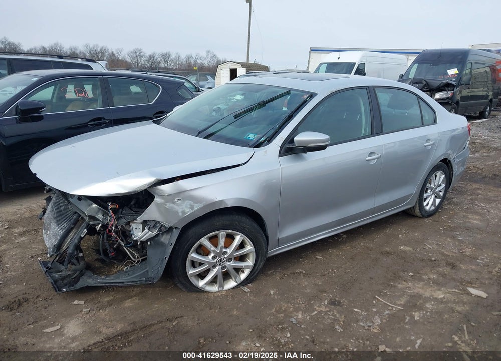 2011 VOLKSWAGEN JETTA 2.5L SE VIN: 3VWDZ7AJ6BM305927