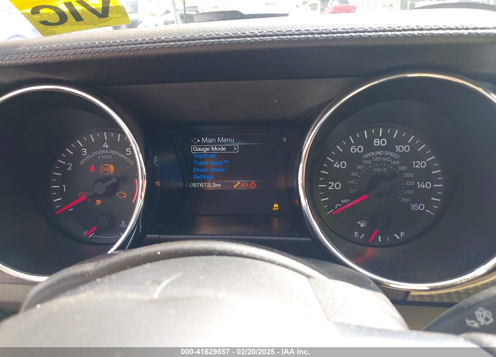 2015 FORD MUSTANG VIN: 1FA6P8CF3F5341088