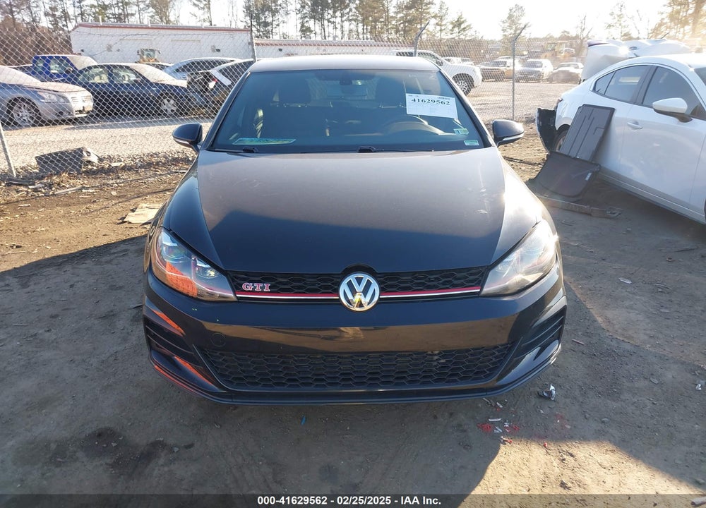 2019 VOLKSWAGEN GOLF GTI VIN: 3VW5T7AU2KM006290