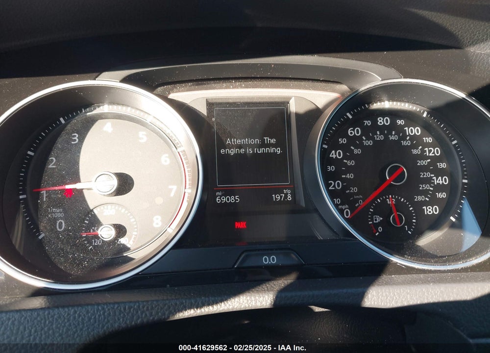 2019 VOLKSWAGEN GOLF GTI VIN: 3VW5T7AU2KM006290