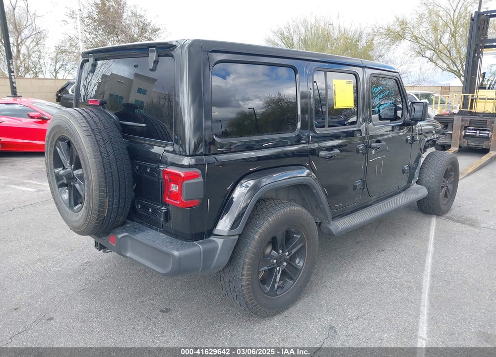 2020 JEEP WRANGLER UNLIMITED SAHARA ALTITUDE 4X4 VIN: 1C4HJXEG3LW211192