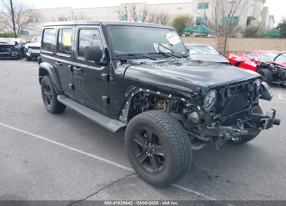 2020 JEEP WRANGLER UNLIMITED SAHARA ALTITUDE 4X4 VIN: 1C4HJXEG3LW211192