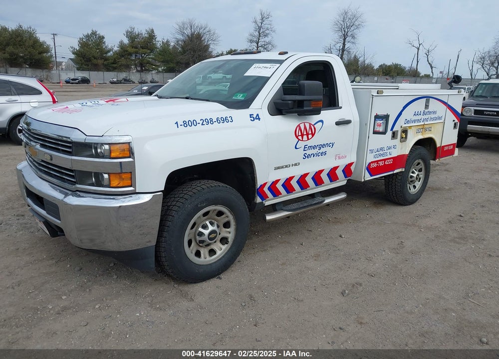 2017 CHEVROLET SILVERADO 3500HD VIN: 1GC0KYEG4HZ401007