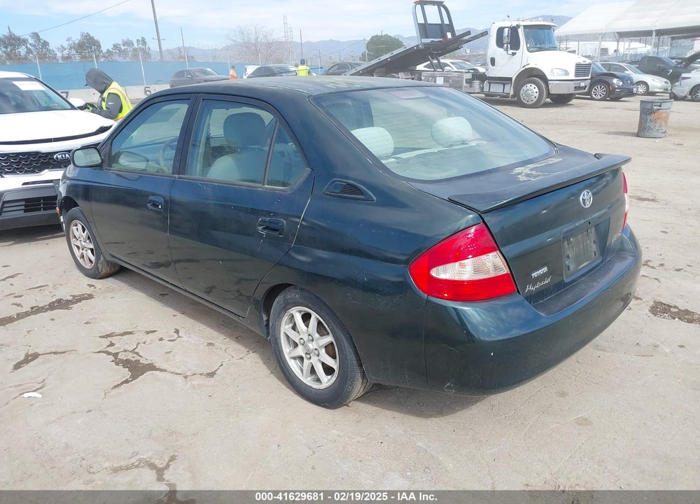 2002 TOYOTA PRIUS VIN: JT2BK12U520059422