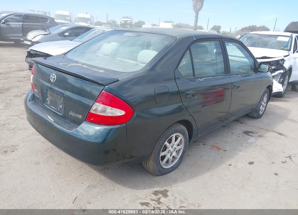 2002 TOYOTA PRIUS VIN: JT2BK12U520059422