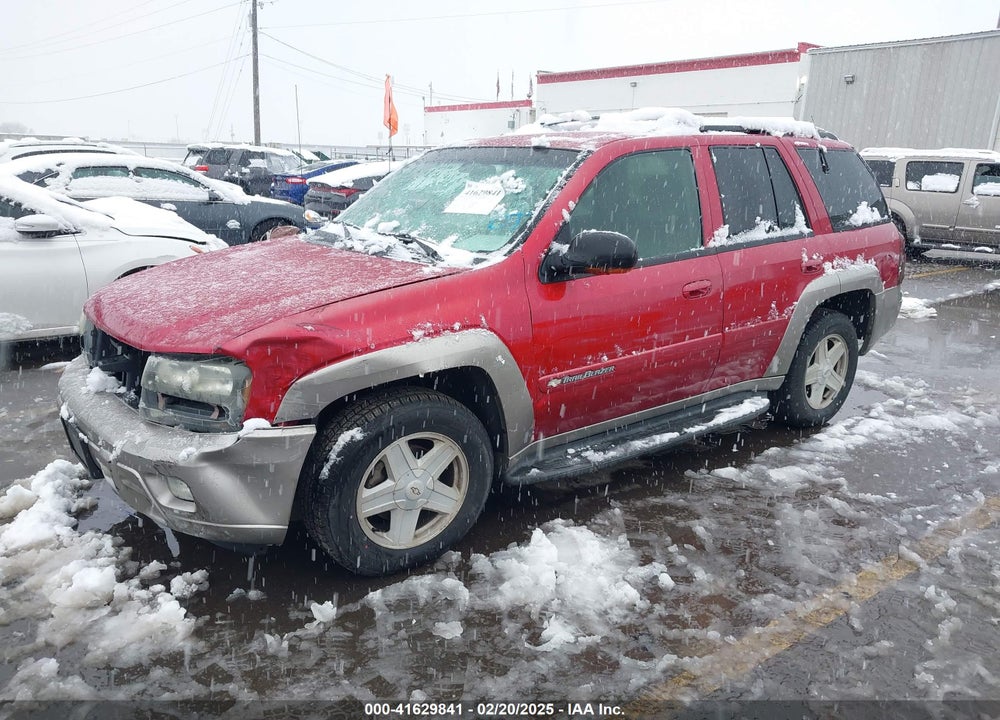 2003 CHEVROLET TRAILBLAZER LTZ VIN: 1GNDT13S232137419