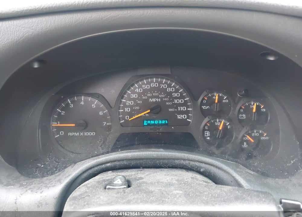 2003 CHEVROLET TRAILBLAZER LTZ VIN: 1GNDT13S232137419