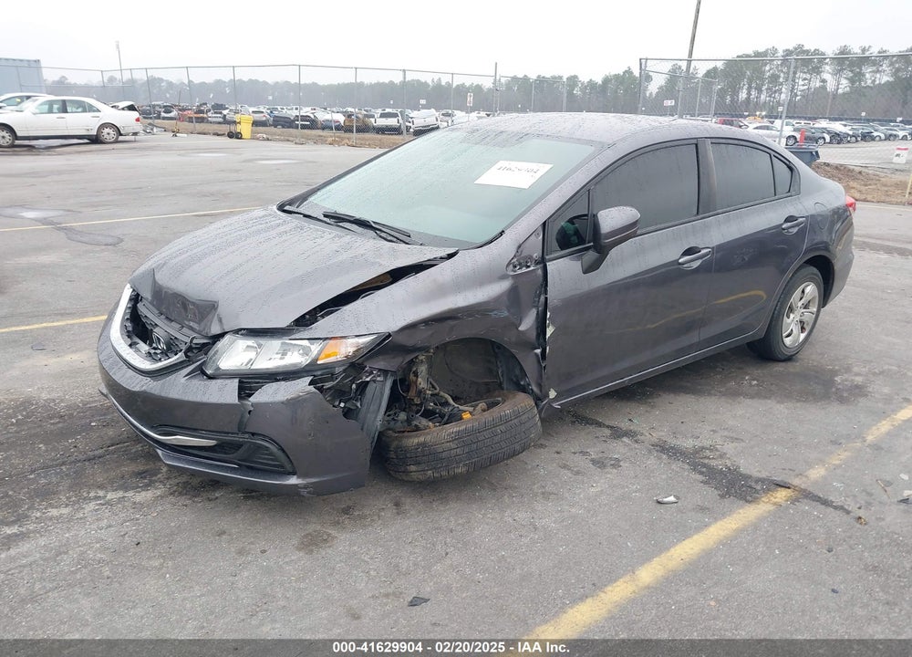 2015 HONDA CIVIC LX VIN: 19XFB2F5XFE114963