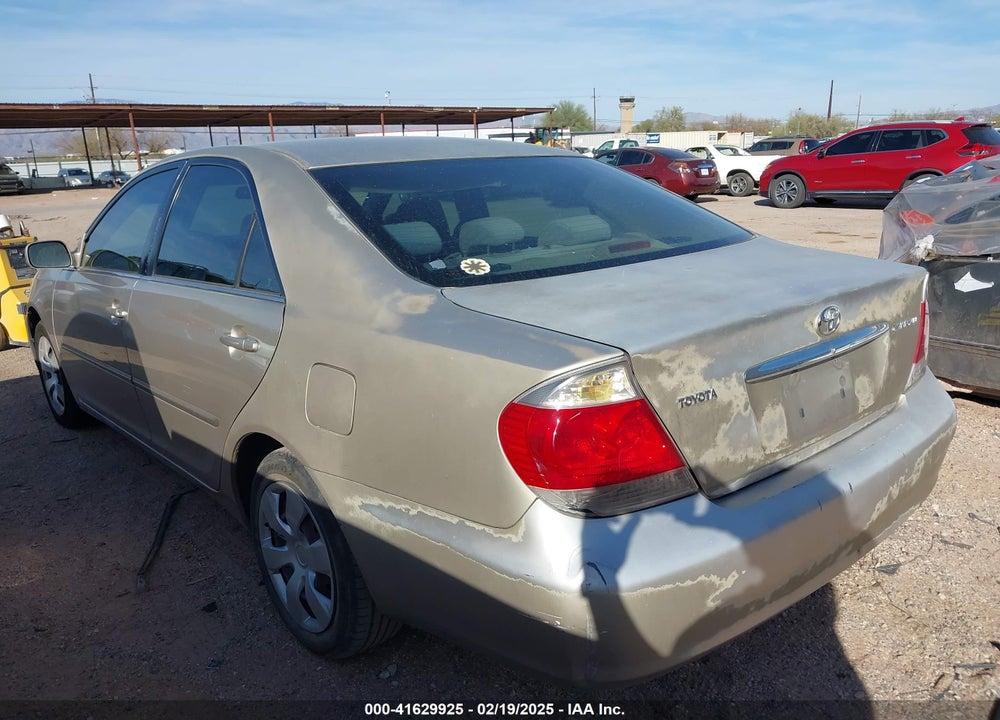 2006 TOYOTA CAMRY LE VIN: 4T1BE32K86U161512
