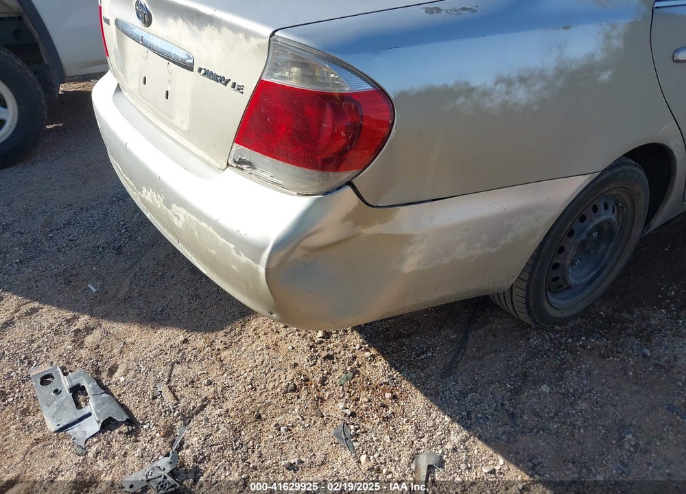 2006 TOYOTA CAMRY LE VIN: 4T1BE32K86U161512