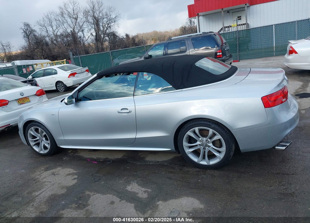 2013 AUDI S5 VIN: WAUVGAFH2DN001449
