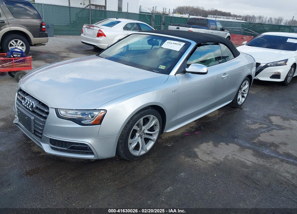 2013 AUDI S5 VIN: WAUVGAFH2DN001449