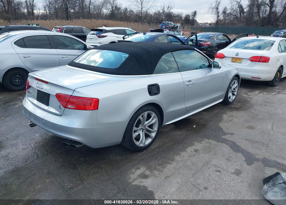 2013 AUDI S5 VIN: WAUVGAFH2DN001449