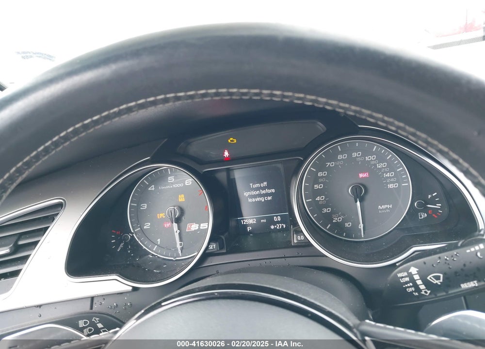 2013 AUDI S5 VIN: WAUVGAFH2DN001449