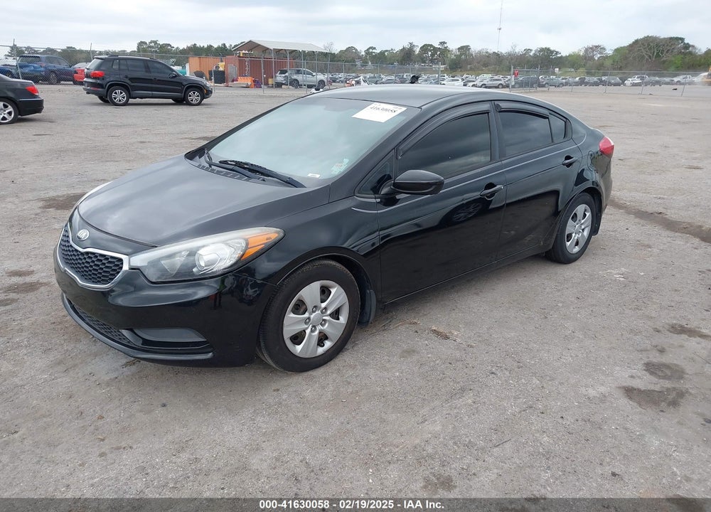 2016 KIA FORTE VIN: KNAFK4A67G5493359