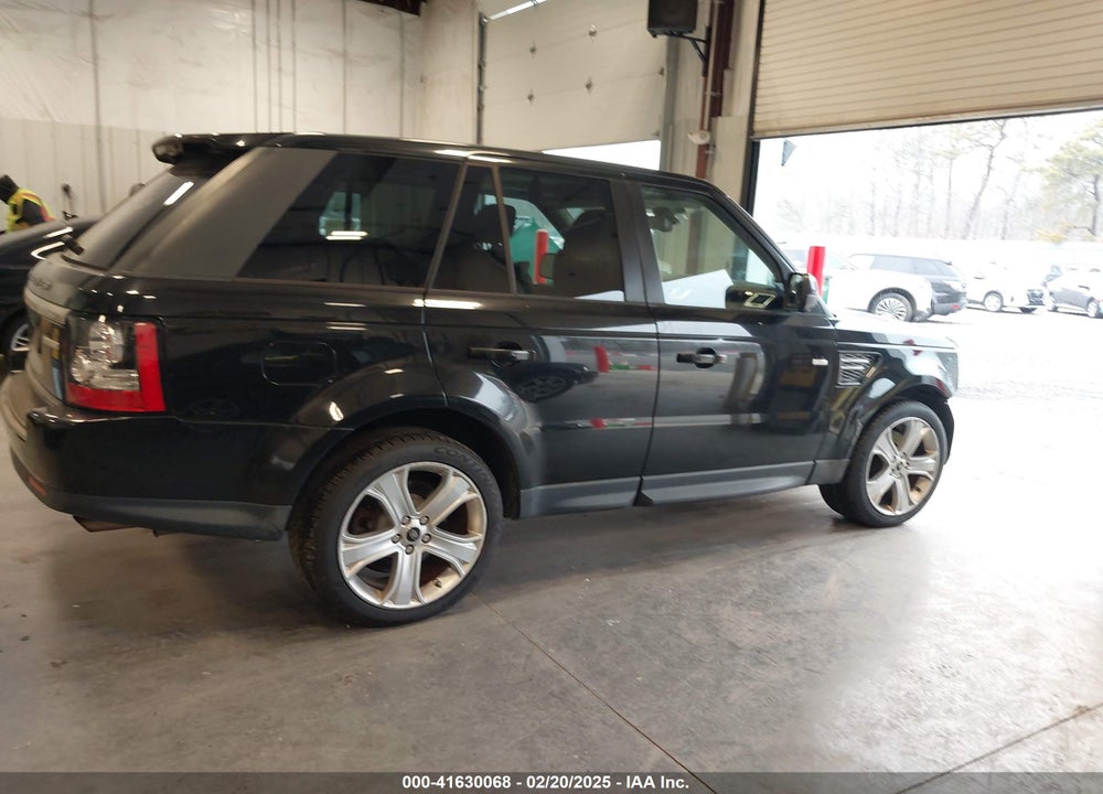 2013 LAND ROVER RANGE ROVER SPORT VIN: SALSK2D49DA810599