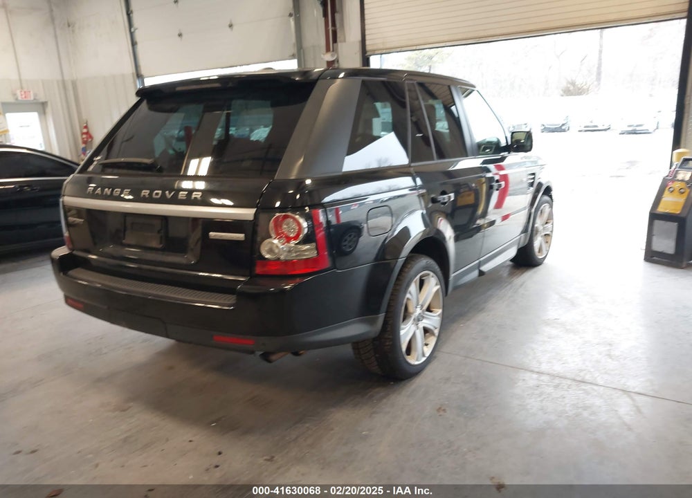 2013 LAND ROVER RANGE ROVER SPORT VIN: SALSK2D49DA810599