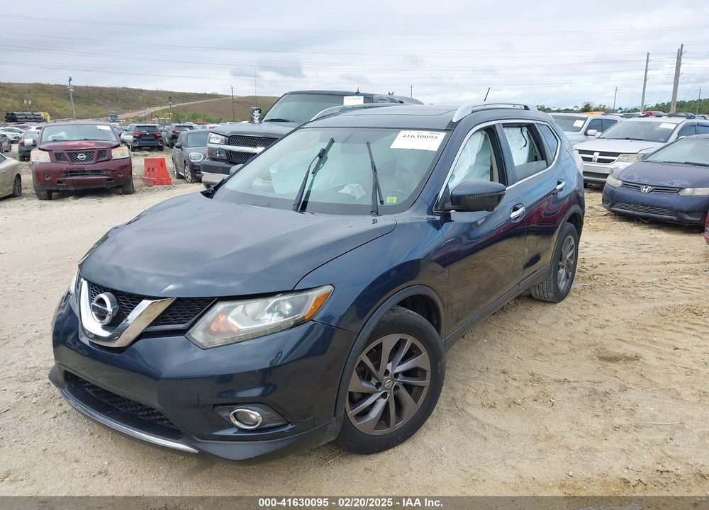 2016 NISSAN ROGUE VIN: 5N1AT2MT9GC880664