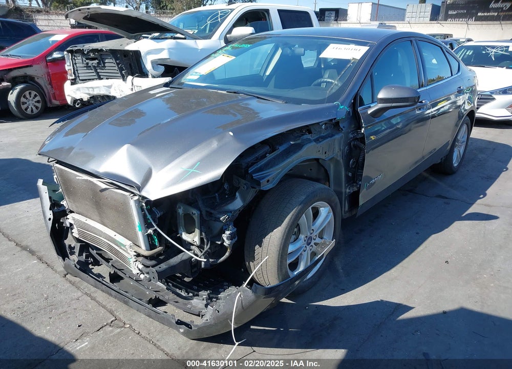 2018 FORD FUSION HYBRID VIN: 3FA6P0LU2JR249962