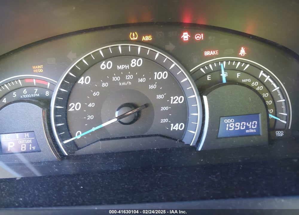 2013 TOYOTA CAMRY VIN: 4T4BF1FK5DR323272