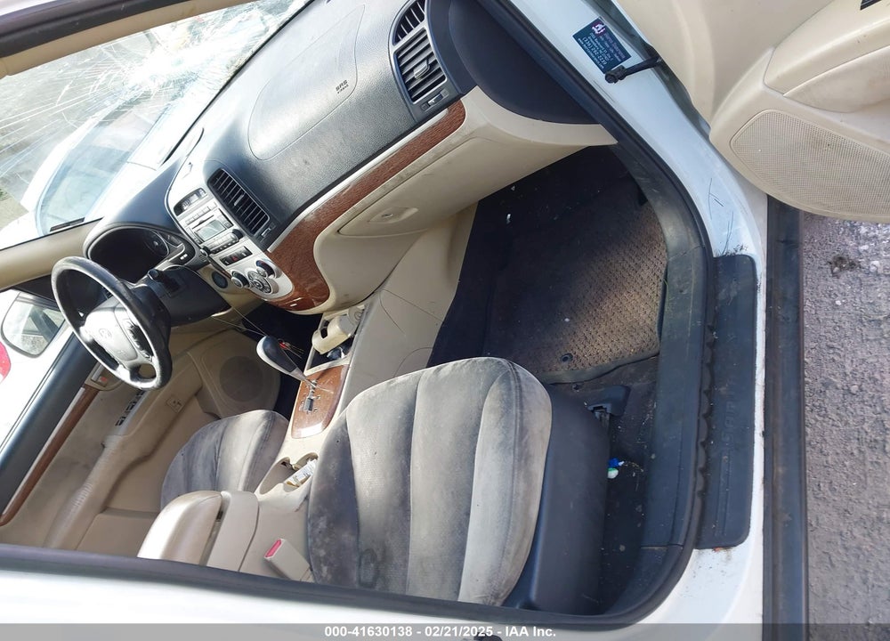 2008 HYUNDAI SANTA FE GLS VIN: 5NMSG73D68H200243