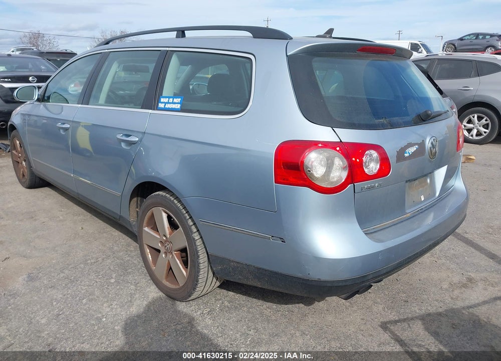 2008 VOLKSWAGEN PASSAT VIN: WVWLK93C38E116986