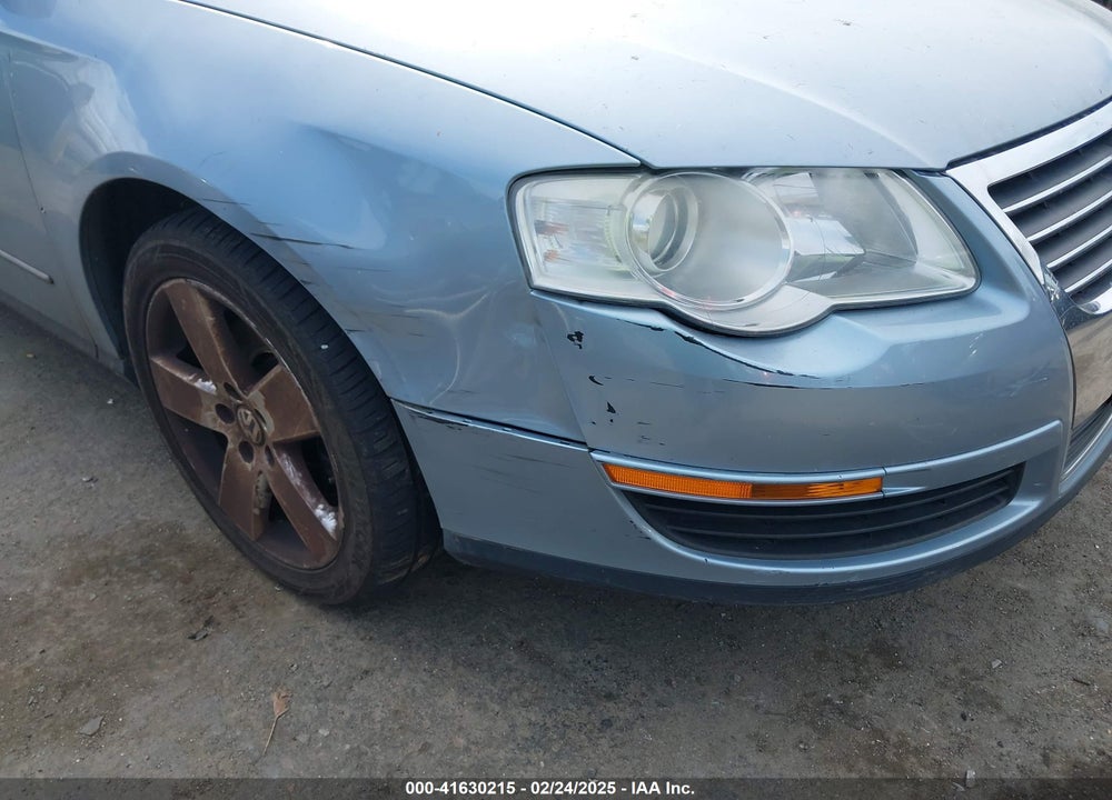 2008 VOLKSWAGEN PASSAT VIN: WVWLK93C38E116986