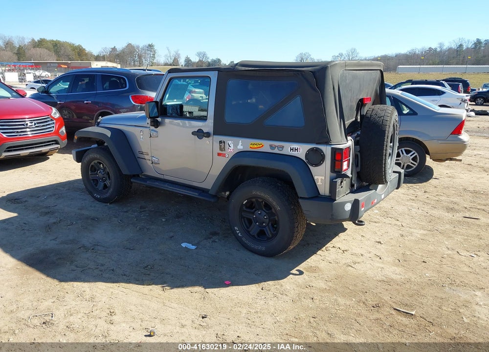 2015 JEEP WRANGLER SPORT VIN: 1C4AJWAG0FL614232