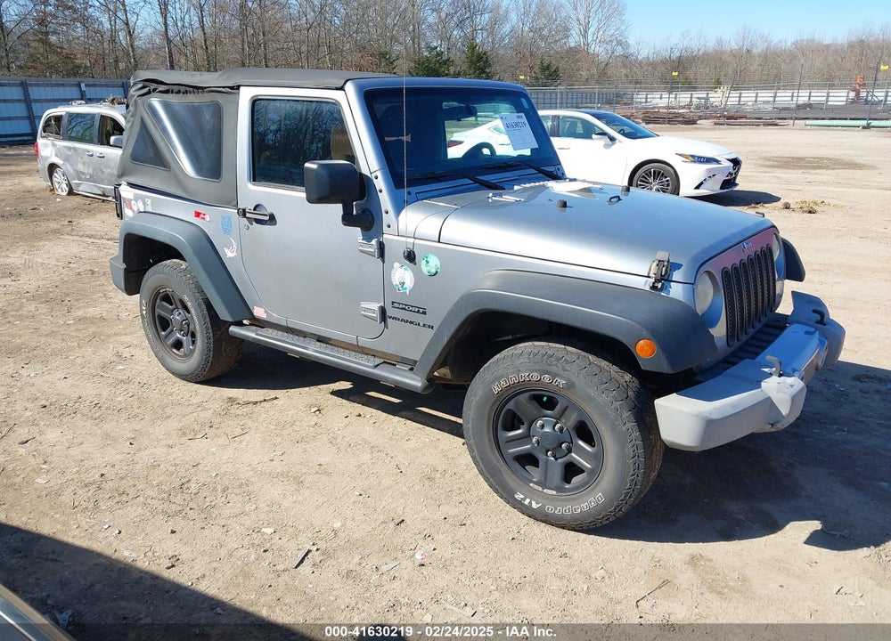 2015 JEEP WRANGLER SPORT VIN: 1C4AJWAG0FL614232
