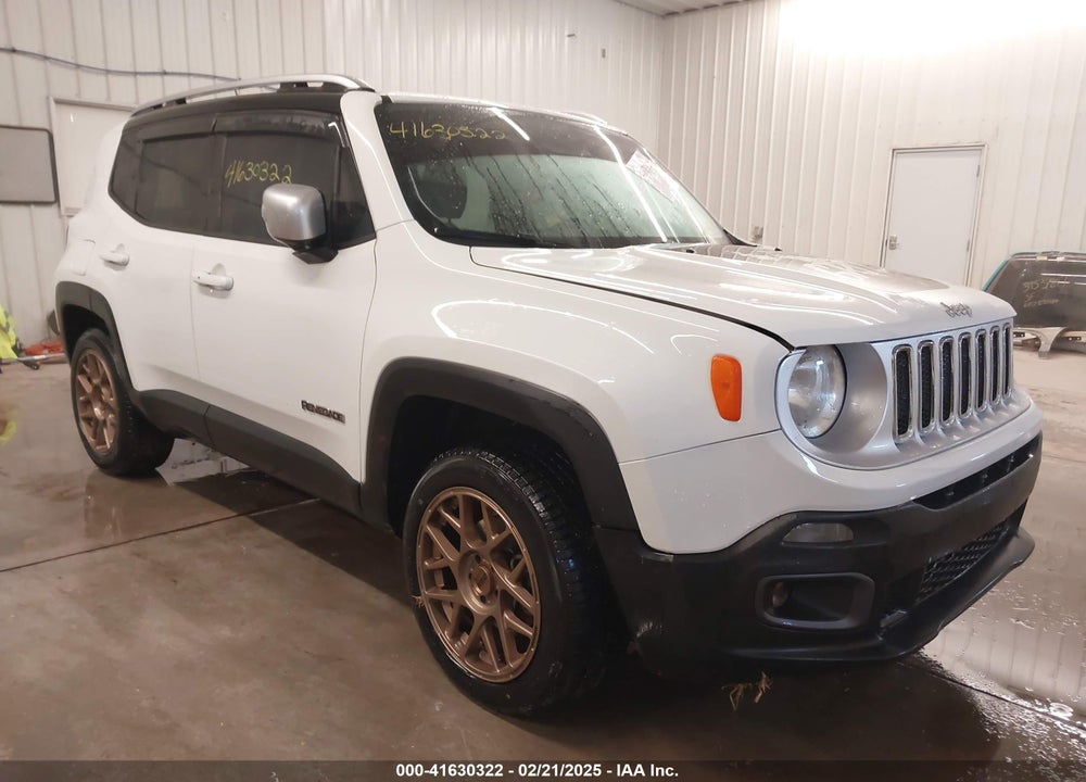 2015 JEEP RENEGADE LIMITED VIN: ZACCJBDT0FPB57322