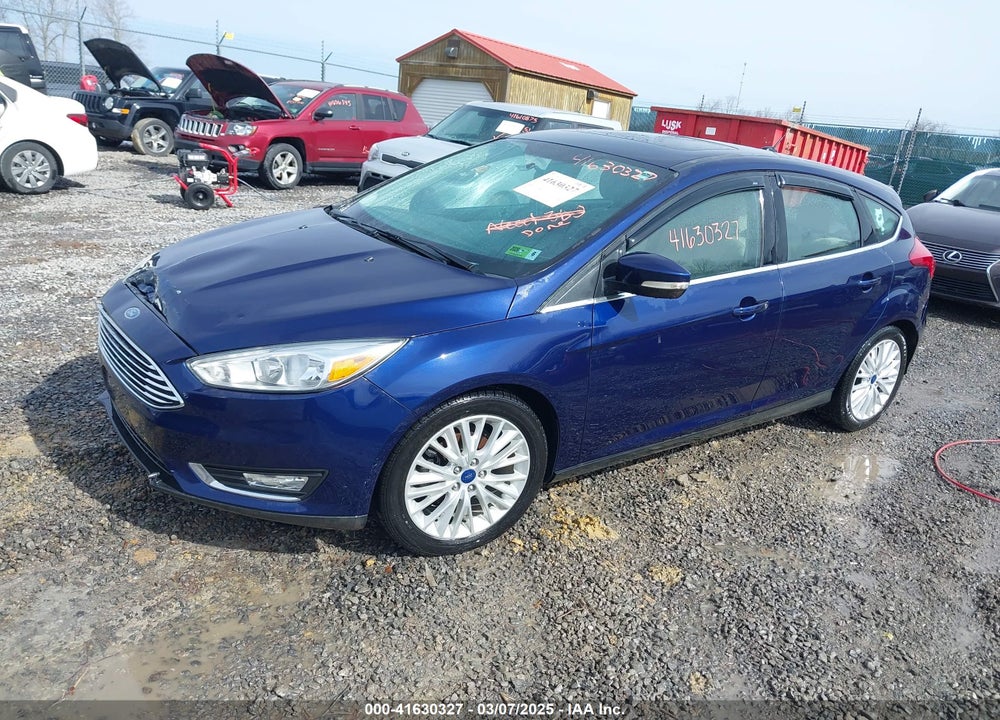 2017 FORD FOCUS VIN: 1FADP3N25HL272276