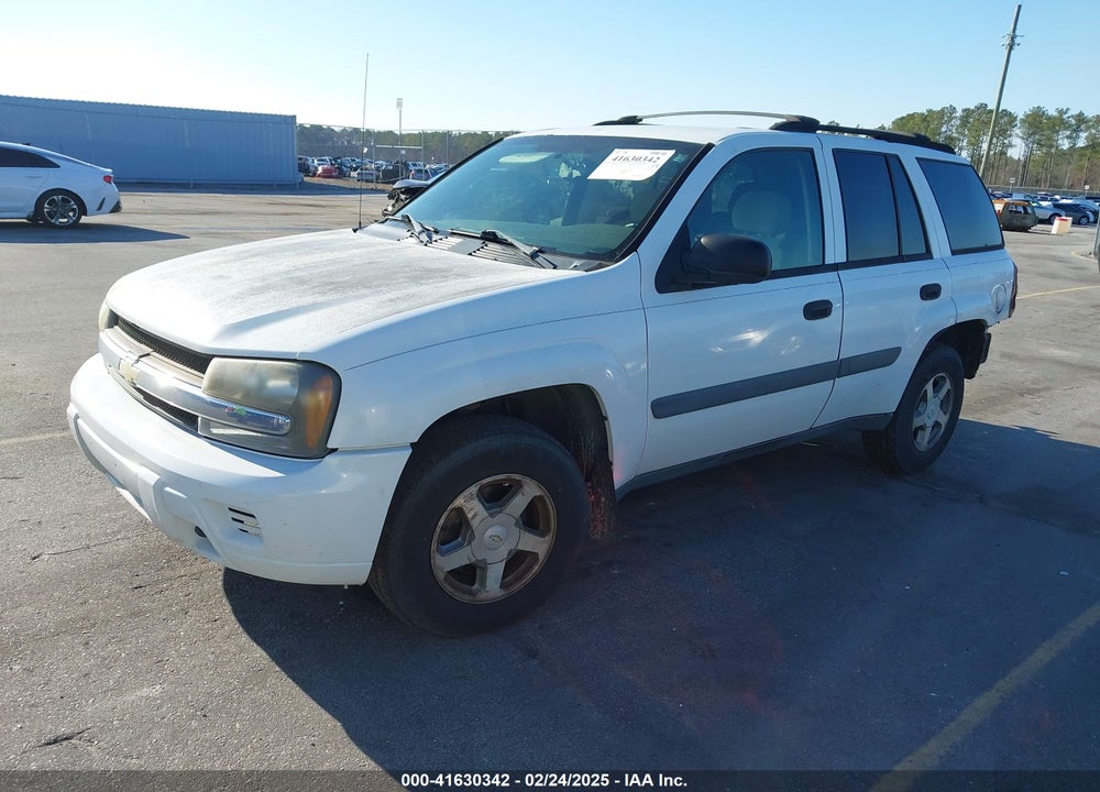 2005 CHEVROLET TRAILBLAZER LS VIN: 1GNDT13S752221254