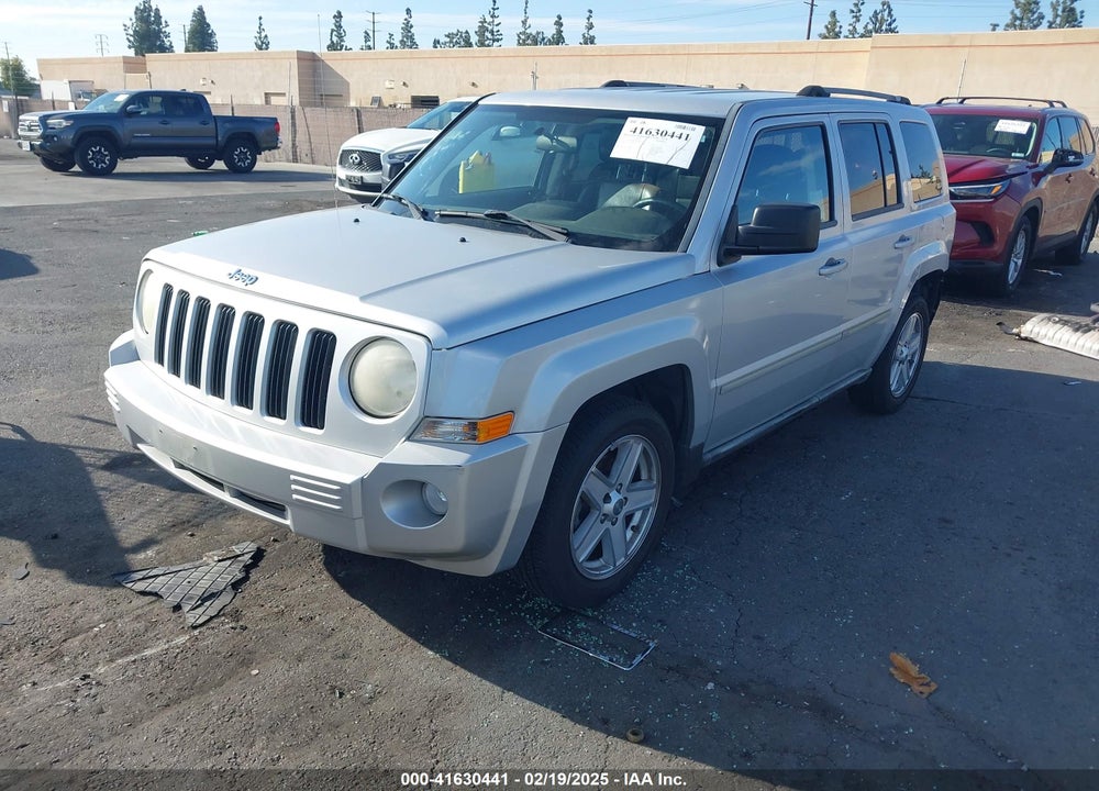 2010 JEEP PATRIOT LIMITED VIN: 1J4NT4GB1AD638595