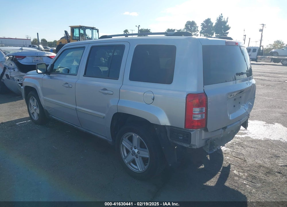 2010 JEEP PATRIOT LIMITED VIN: 1J4NT4GB1AD638595