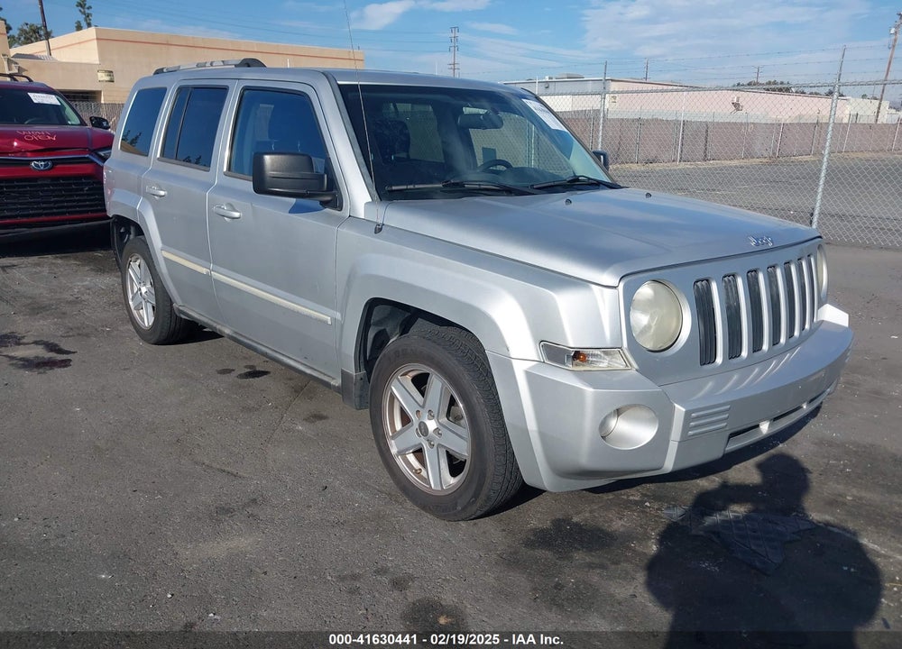 2010 JEEP PATRIOT LIMITED VIN: 1J4NT4GB1AD638595