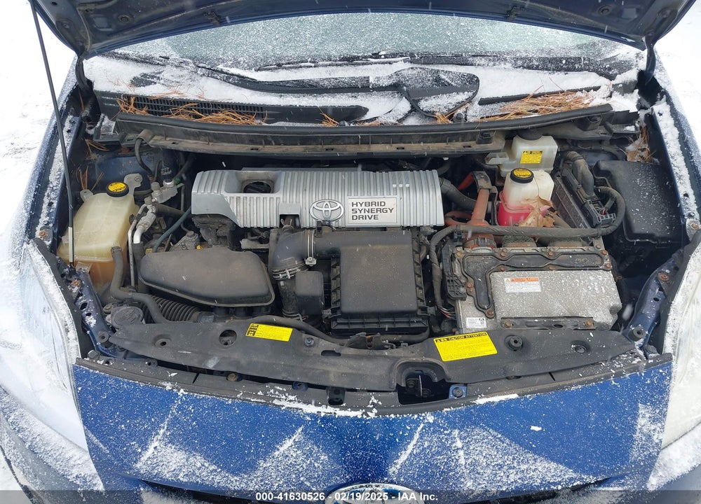 2011 TOYOTA PRIUS TWO VIN: JTDKN3DU1B0256188
