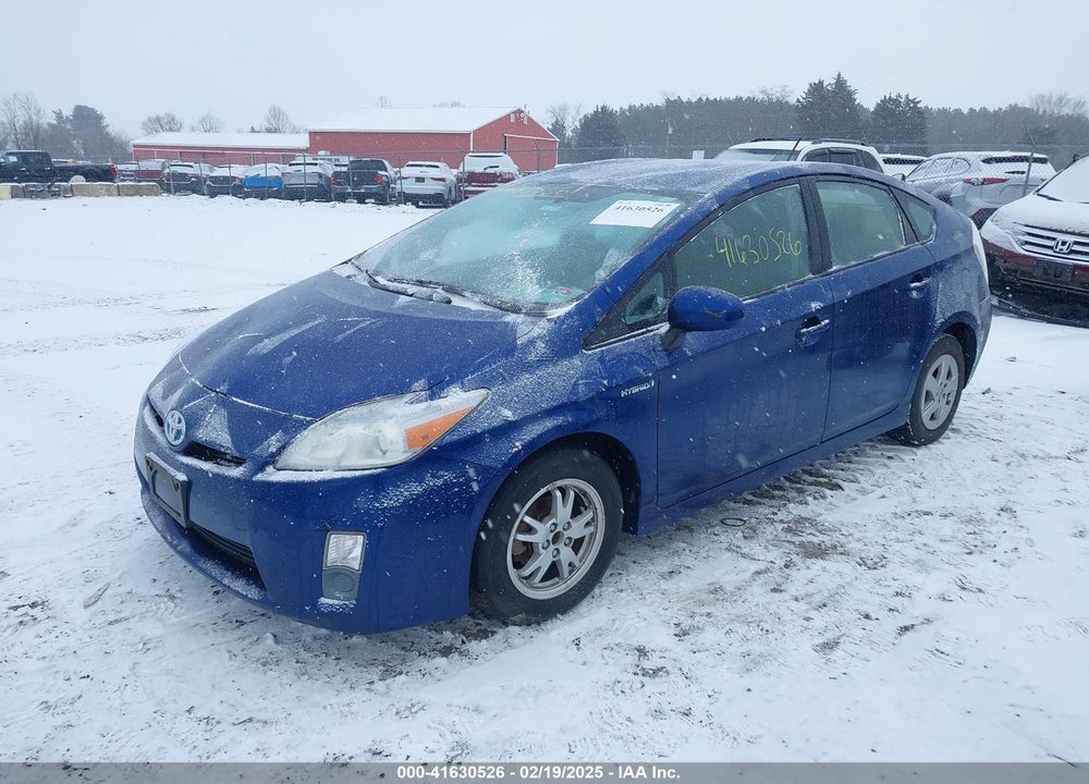 2011 TOYOTA PRIUS TWO VIN: JTDKN3DU1B0256188