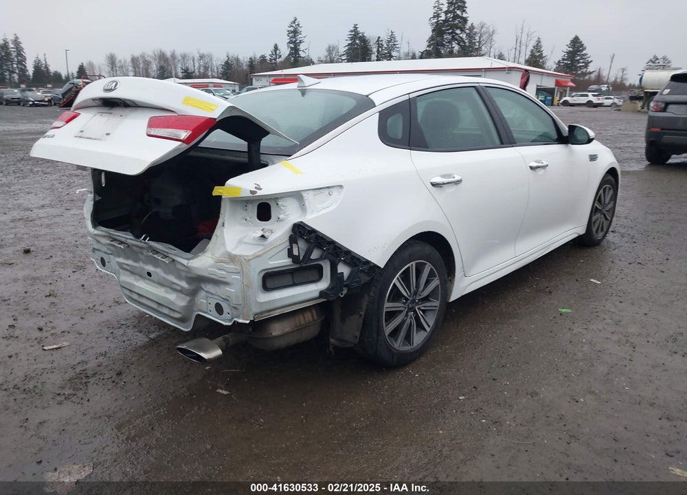 2019 KIA OPTIMA VIN: 5XXGT4L31KG366263