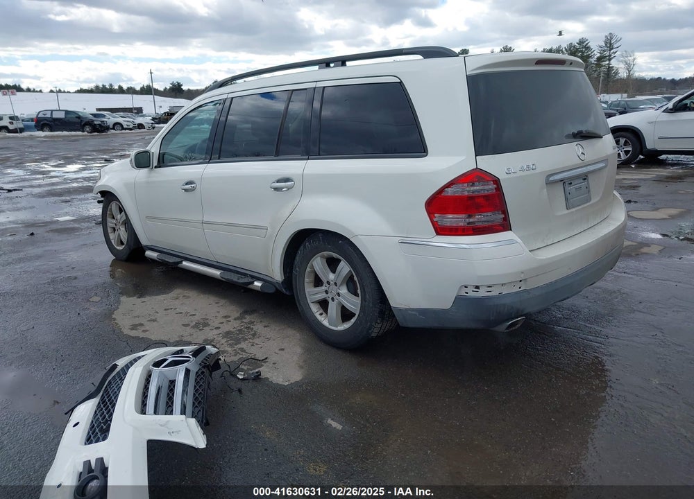 2007 MERCEDES-BENZ GL 450 VIN: 4JGBF71E27A211761