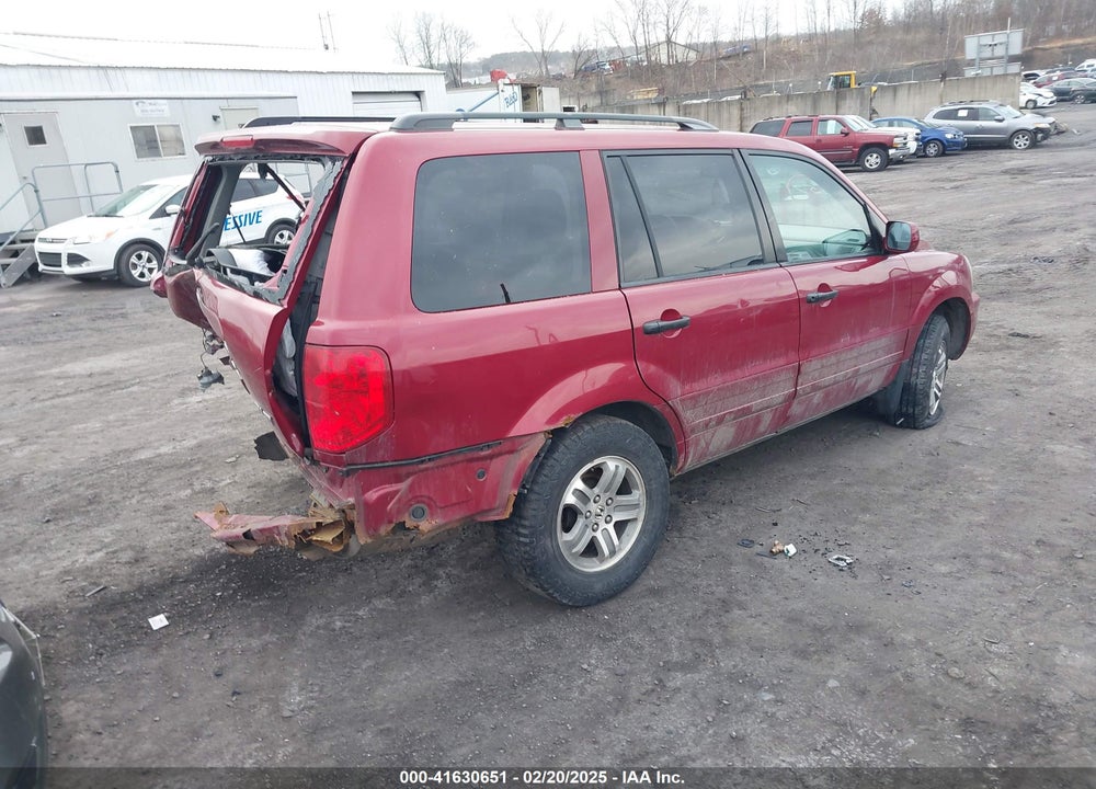 2003 HONDA PILOT VIN: 2HKYF18683H581271