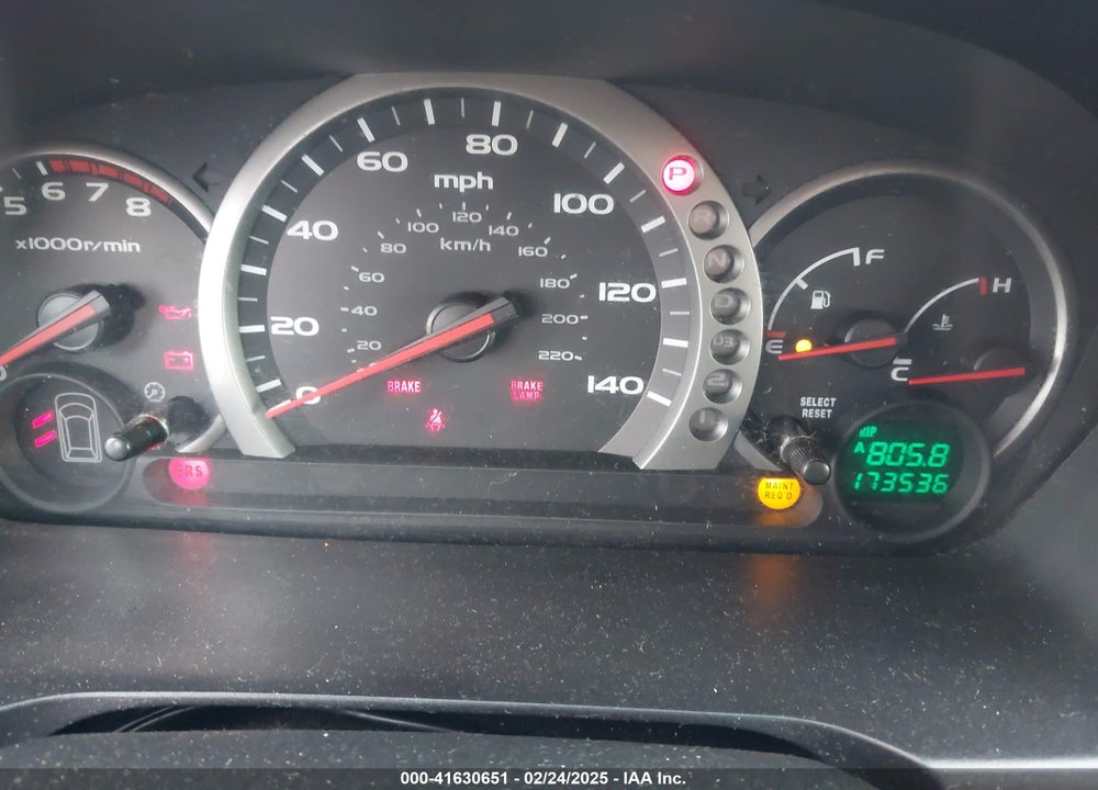 2003 HONDA PILOT VIN: 2HKYF18683H581271