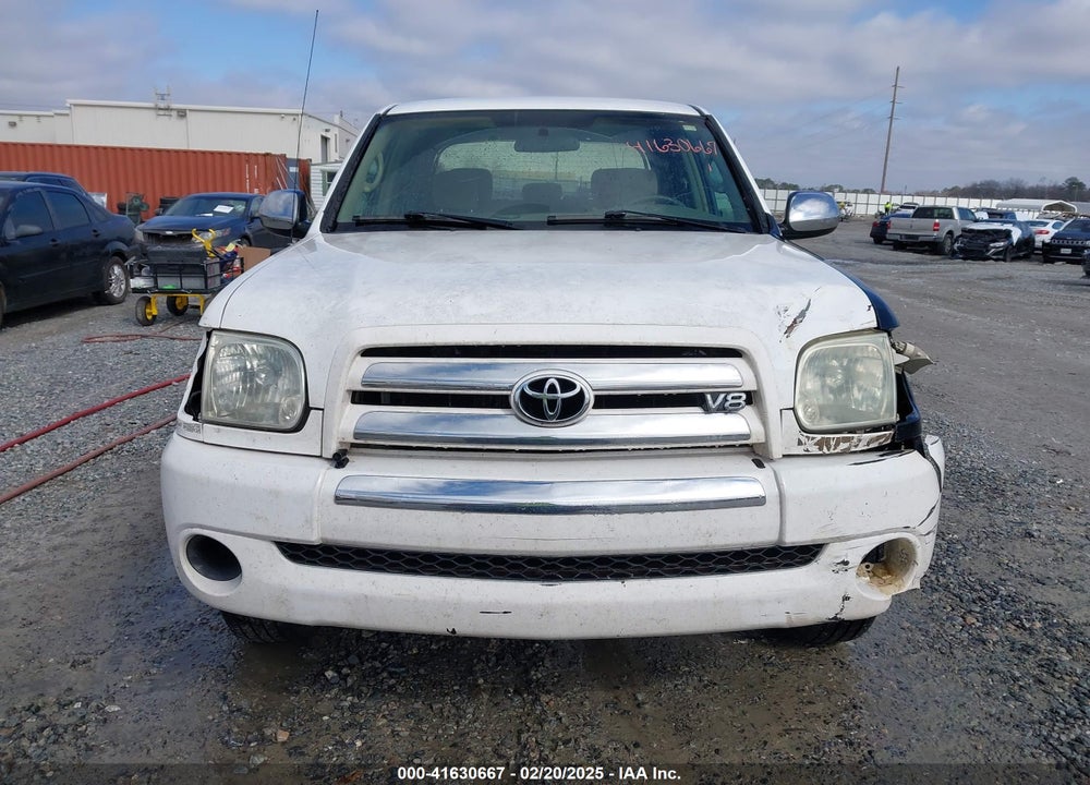 2006 TOYOTA TUNDRA VIN: 5TBET34116S516755