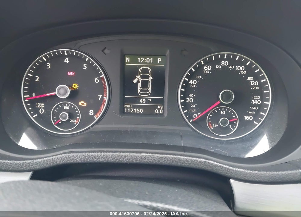 2012 VOLKSWAGEN PASSAT 2.5L SE VIN: 1VWBP7A39CC024769