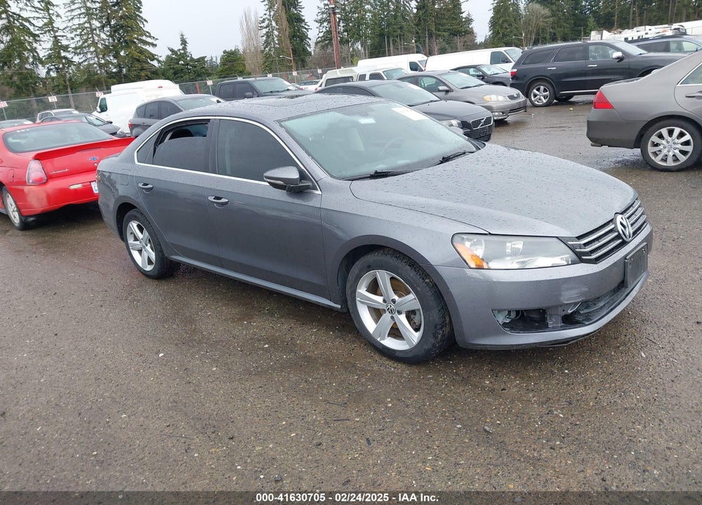2012 VOLKSWAGEN PASSAT 2.5L SE VIN: 1VWBP7A39CC024769