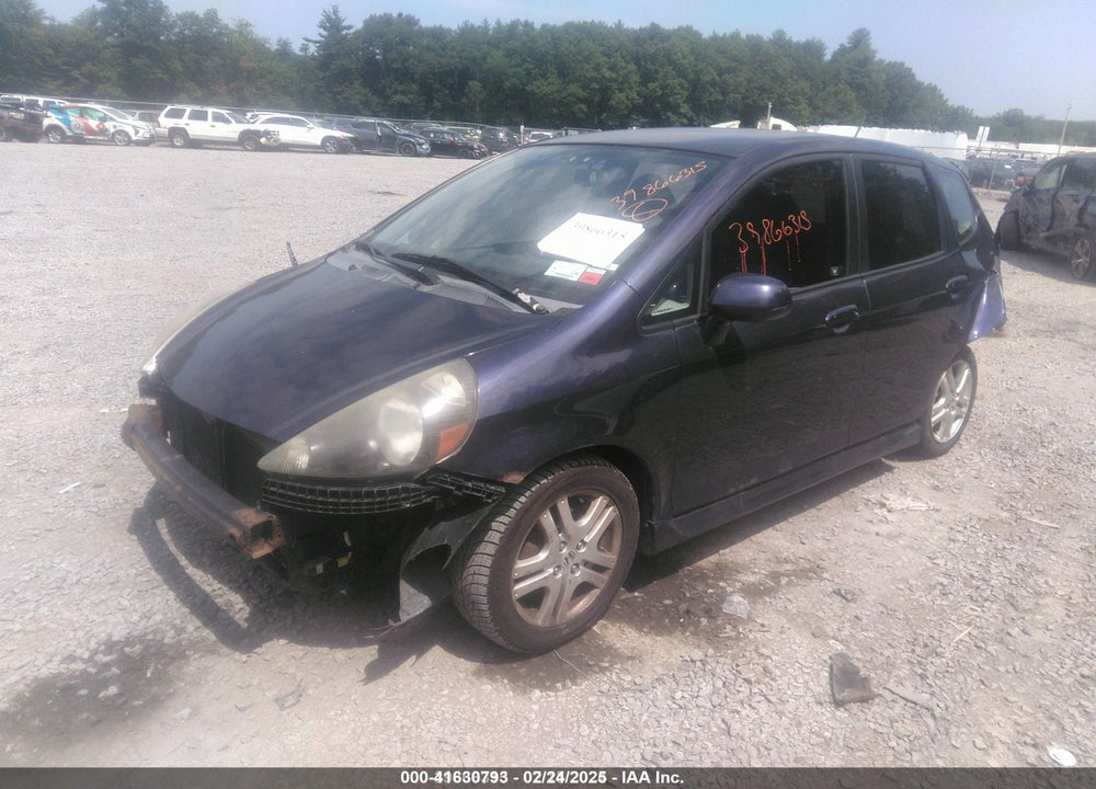 2008 HONDA FIT VIN: JHMGD38658S011510