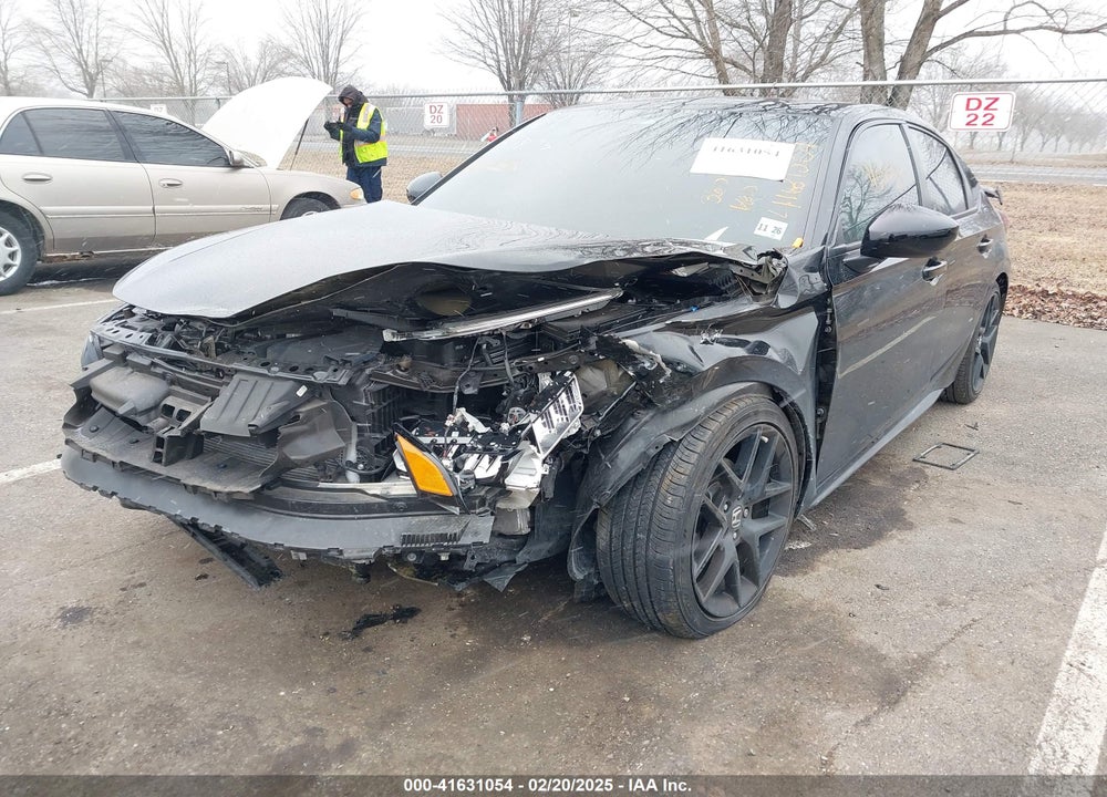 2022 HONDA CIVIC VIN: 19XFL2H87NE001488